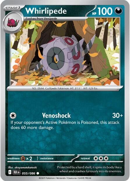 Whirlipede [SV: Black Bolt] 055/086