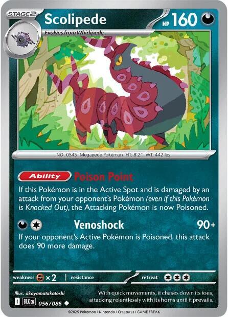 Scolipede [SV: Black Bolt] 056/086