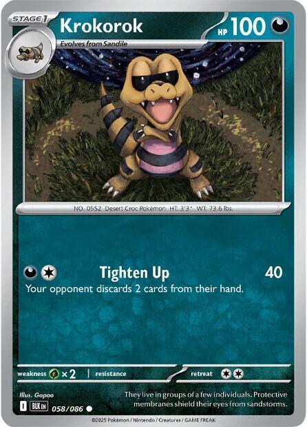 Krokorok [SV: Black Bolt] 058/086