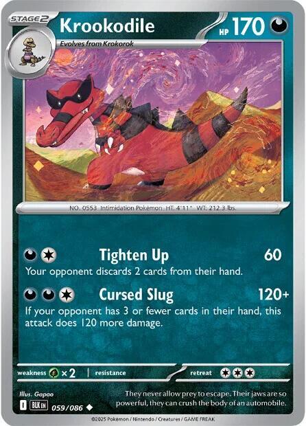 Krookodile [SV: Black Bolt] 059/086