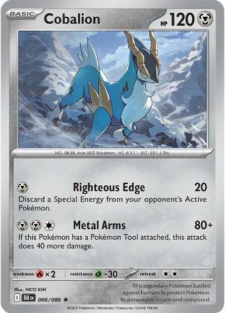 Cobalion [SV: Black Bolt] 066/086