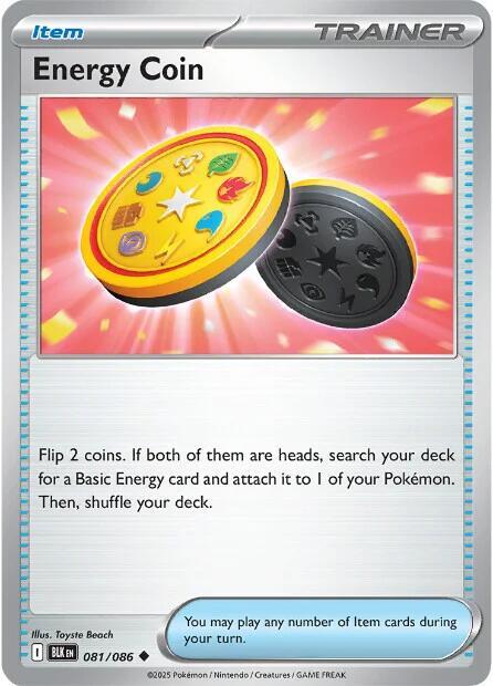 Energy Coin [SV: Black Bolt] 081/086