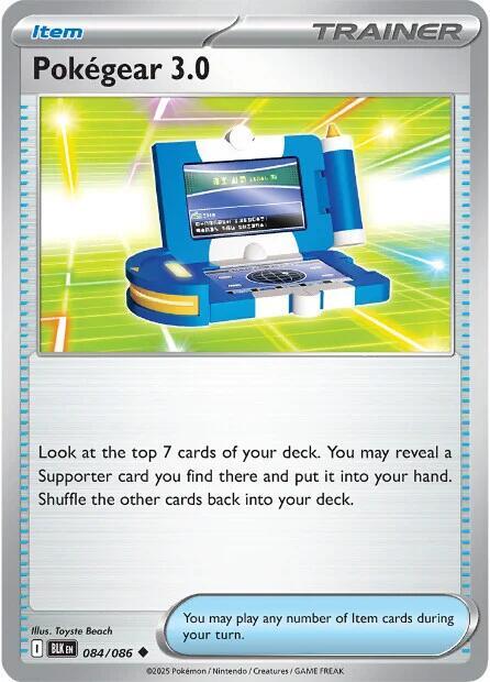 Pokegear 3.0 [SV: Black Bolt] 084/086