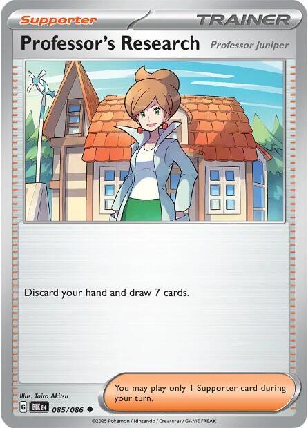 Professor's Research [Professor Juniper] [SV: Black Bolt] 085/086