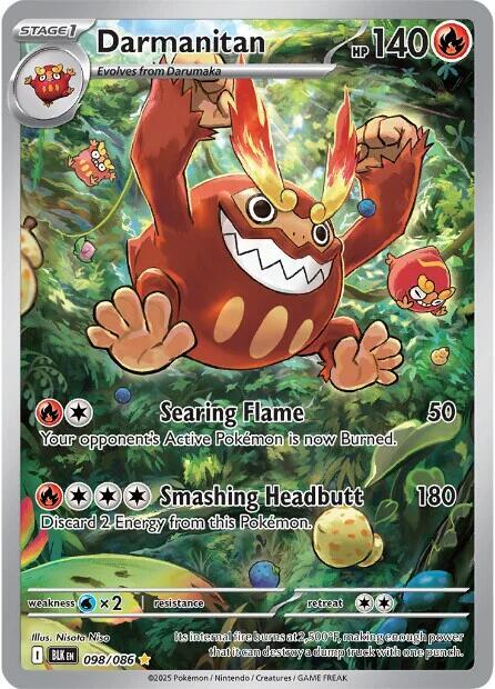 Darmanitan - 098/086 [SV: Black Bolt] 098/086
