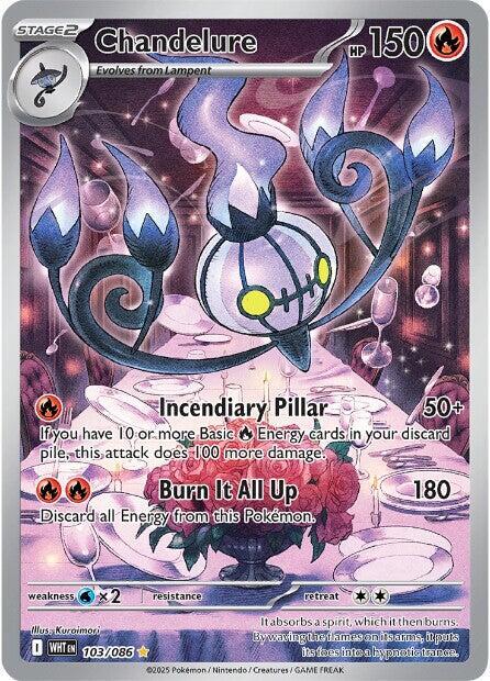 Chandelure - 103/086 [SV: White Flare] 103/086