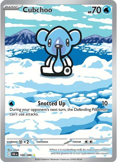 Cubchoo - 109/086 [SV: Black Bolt] 109/086