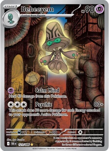 Beheeyem - 121/086 [SV: Black Bolt] 121/086