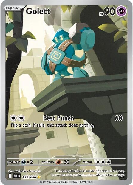 Golett - 122/086 [SV: Black Bolt] 122/086