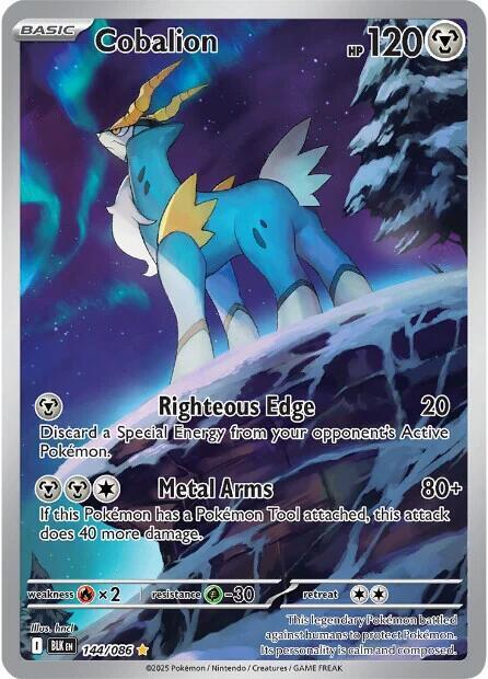 Cobalion - 144/086 [SV: Black Bolt] 144/086