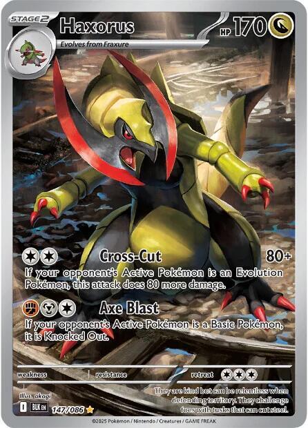 Haxorus - 147/086 [SV: Black Bolt] 147/086