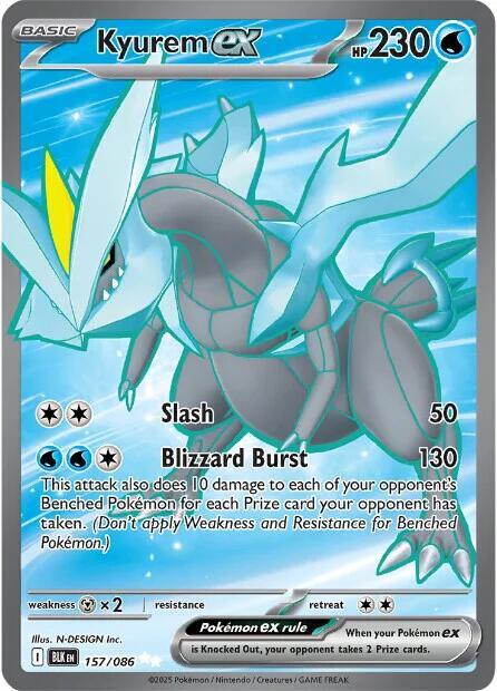Kyurem ex - 157/086 [SV: Black Bolt] 157/086