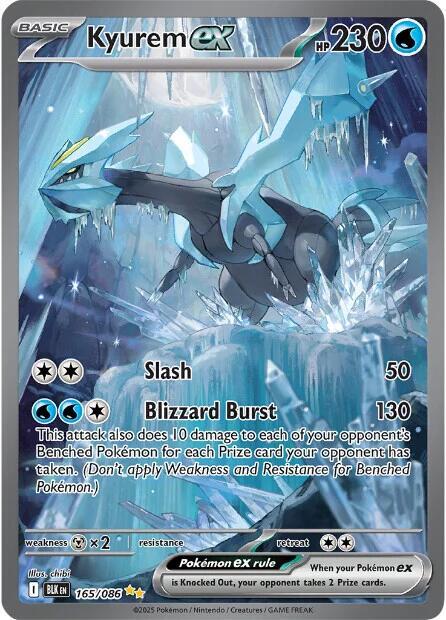 Kyurem ex - 165/086 [SV: Black Bolt] 165/086