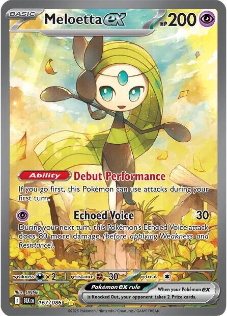Meloetta ex - 167/086 [SV: Black Bolt] 167/086