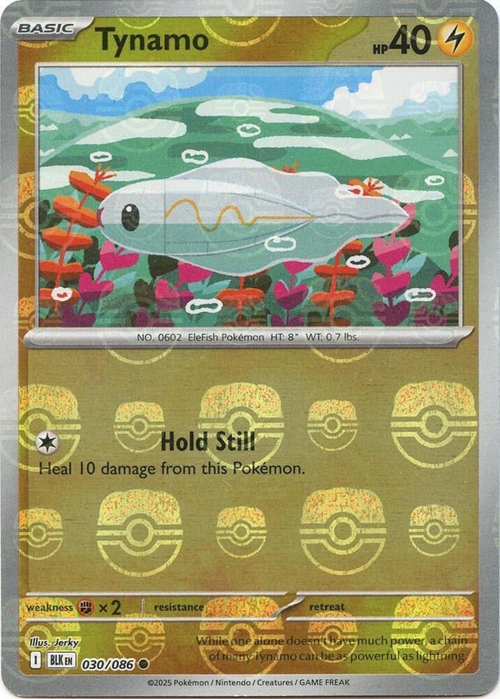 Tynamo (Master Ball Pattern) [SV: Black Bolt] 030/086