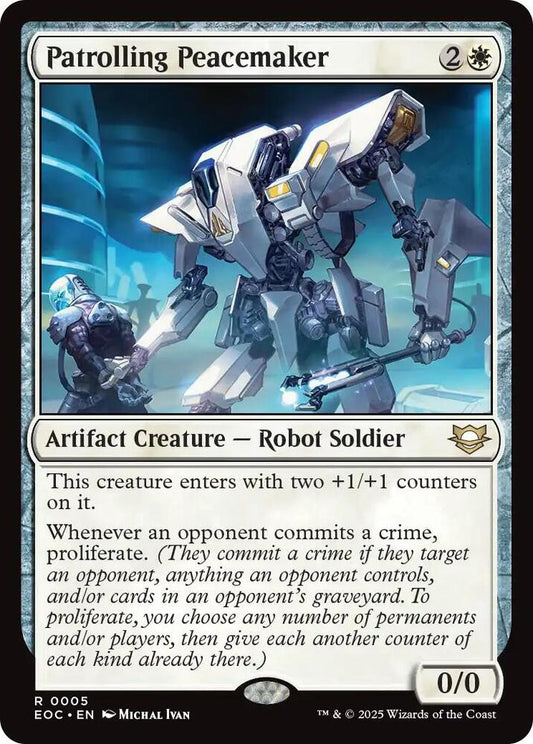 Patrolling Peacemaker [Commander: Edge of Eternities] 5