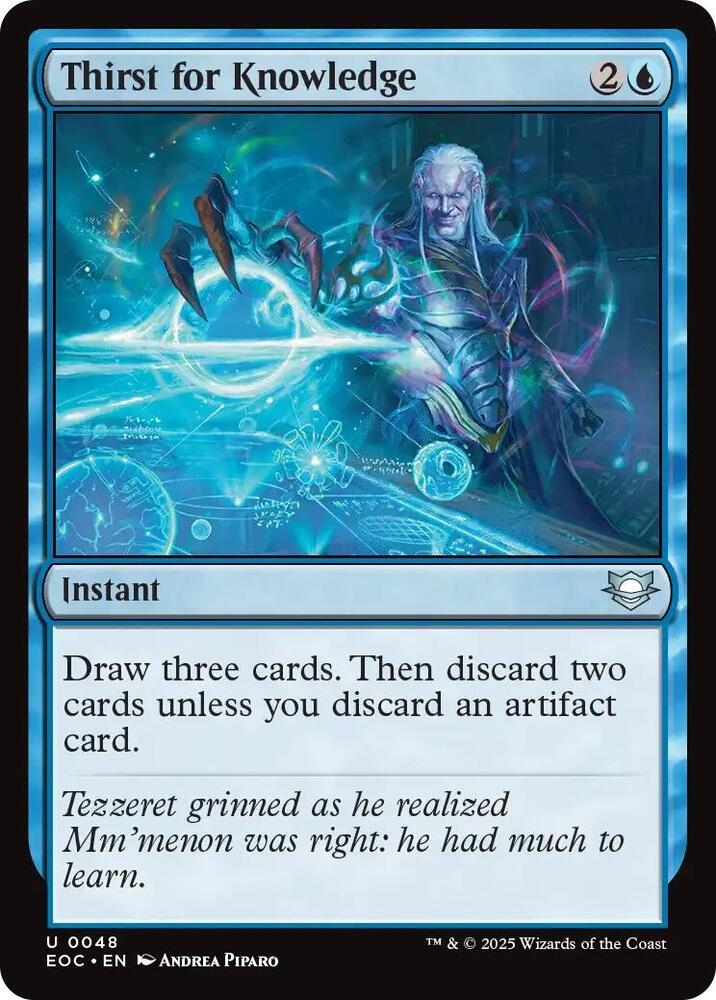 Thirst for Knowledge [Commander: Edge of Eternities] 48