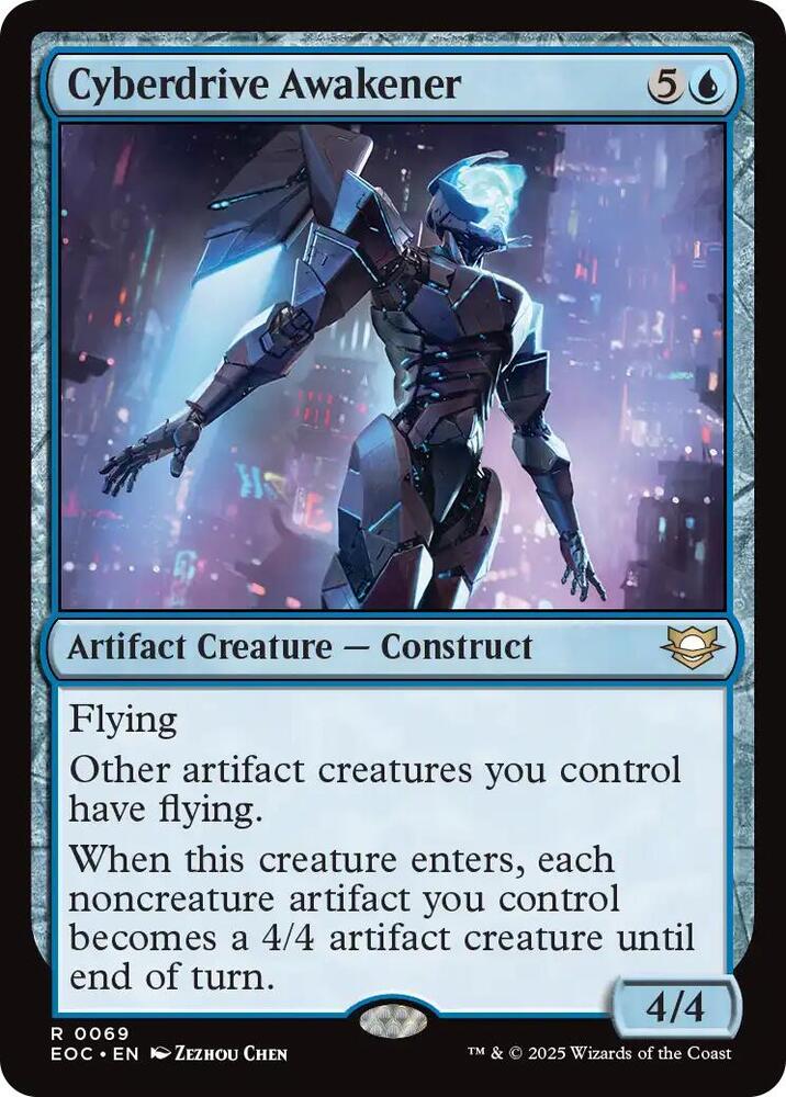 Cyberdrive Awakener [Commander: Edge of Eternities] 69