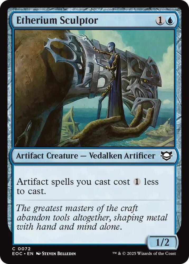 Etherium Sculptor [Commander: Edge of Eternities] 72