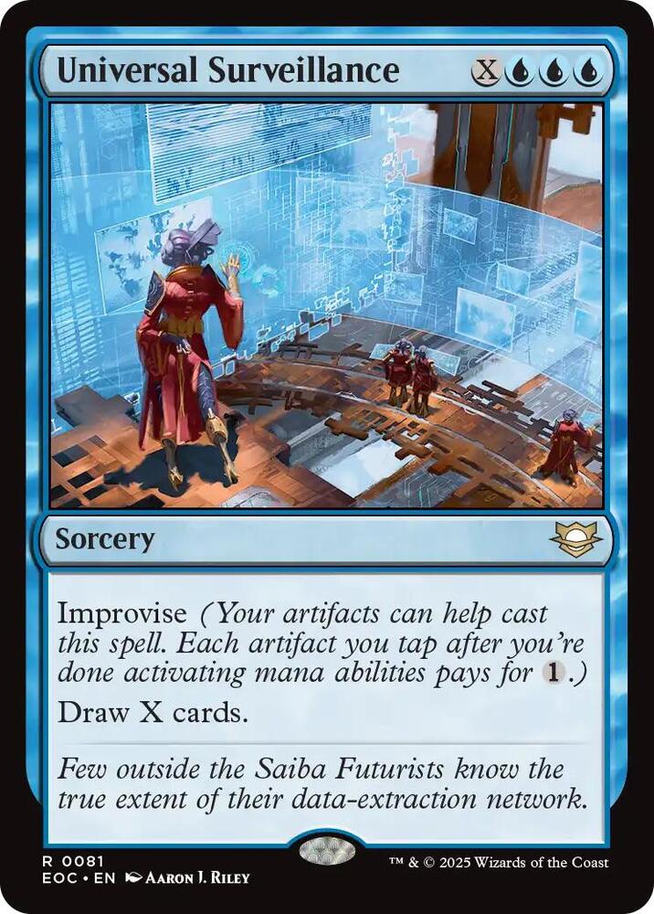 Universal Surveillance [Commander: Edge of Eternities] 81