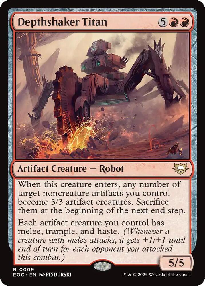 Depthshaker Titan [Commander: Edge of Eternities] 9