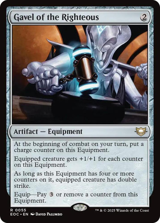 Gavel of the Righteous [Commander: Edge of Eternities] 55