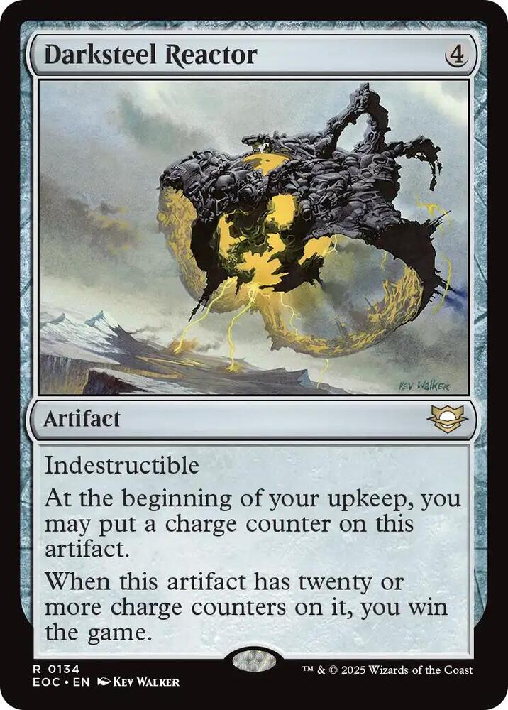 Darksteel Reactor [Commander: Edge of Eternities] 134