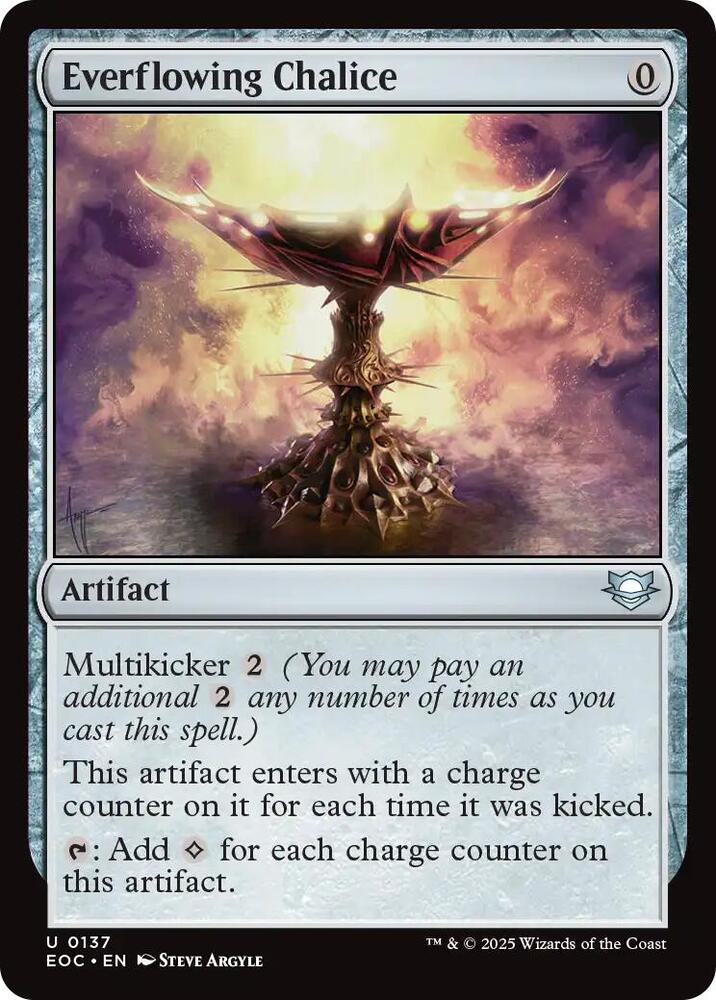 Everflowing Chalice [Commander: Edge of Eternities] 137