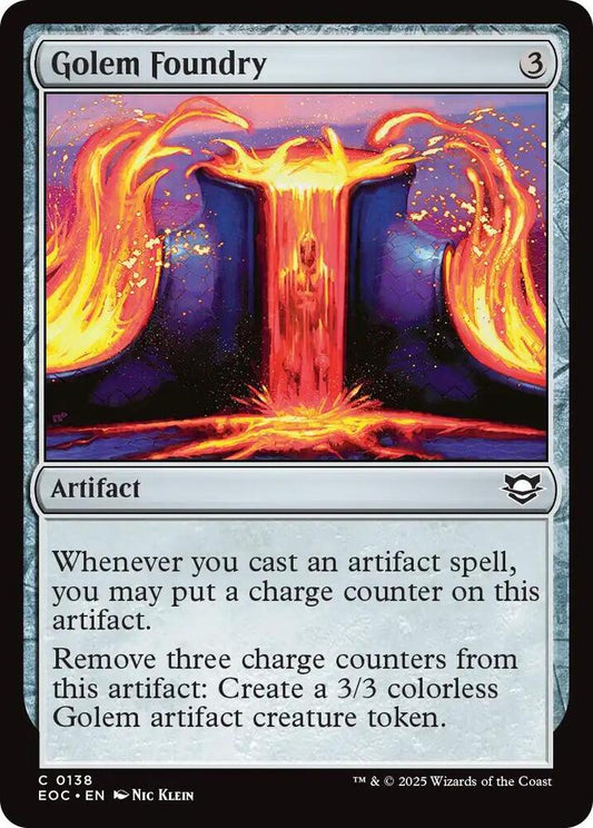 Golem Foundry [Commander: Edge of Eternities] 138