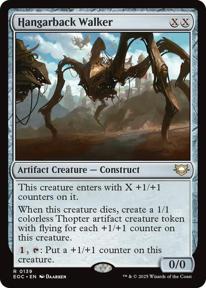Hangarback Walker [Commander: Edge of Eternities] 139