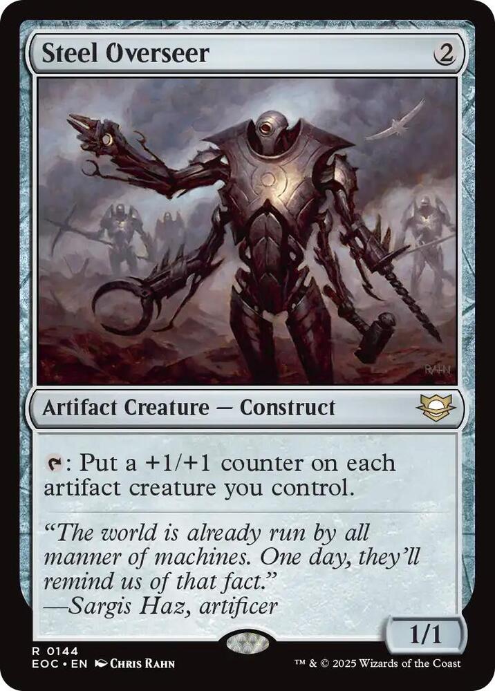 Steel Overseer [Commander: Edge of Eternities] 144