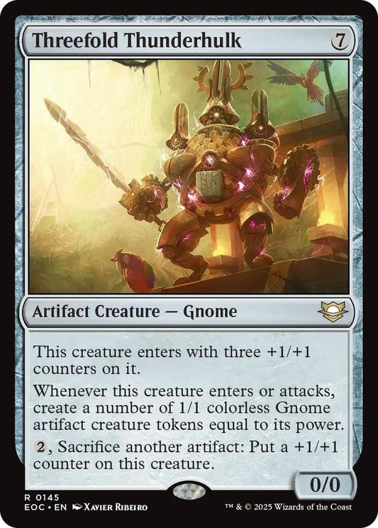 Threefold Thunderhulk [Commander: Edge of Eternities] 145