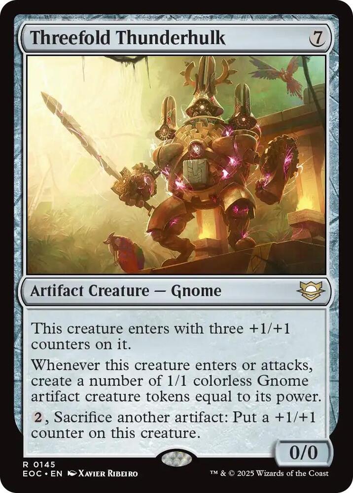 Threefold Thunderhulk [Commander: Edge of Eternities] 145