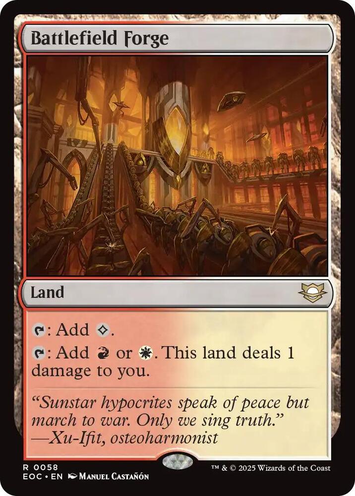 Battlefield Forge [Commander: Edge of Eternities] 58