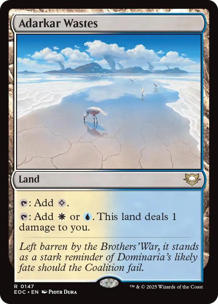 Adarkar Wastes [Commander: Edge of Eternities] 147