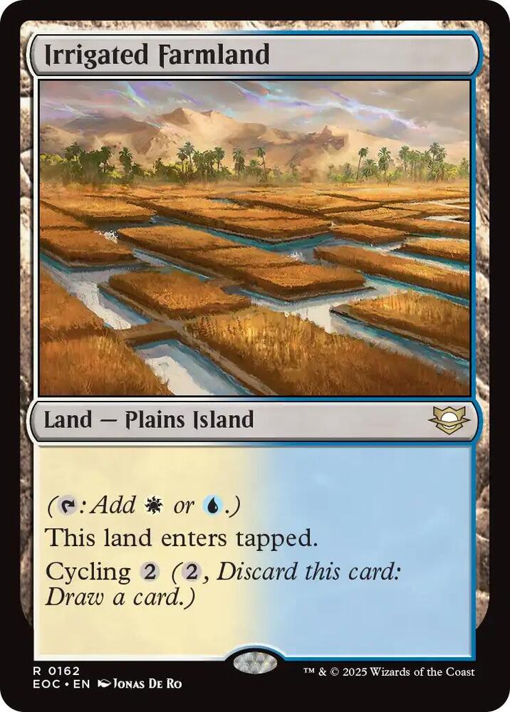 Irrigated Farmland [Commander: Edge of Eternities] 162