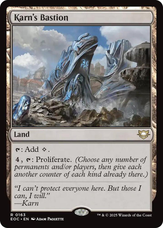 Karn's Bastion [Commander: Edge of Eternities] 163