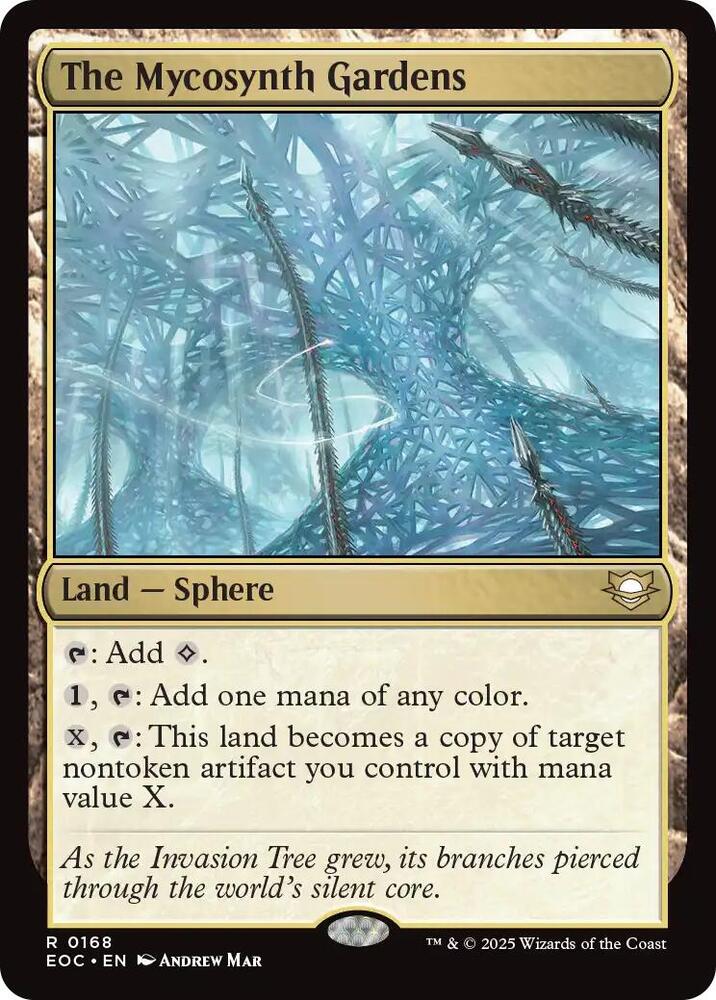 The Mycosynth Gardens [Commander: Edge of Eternities] 168