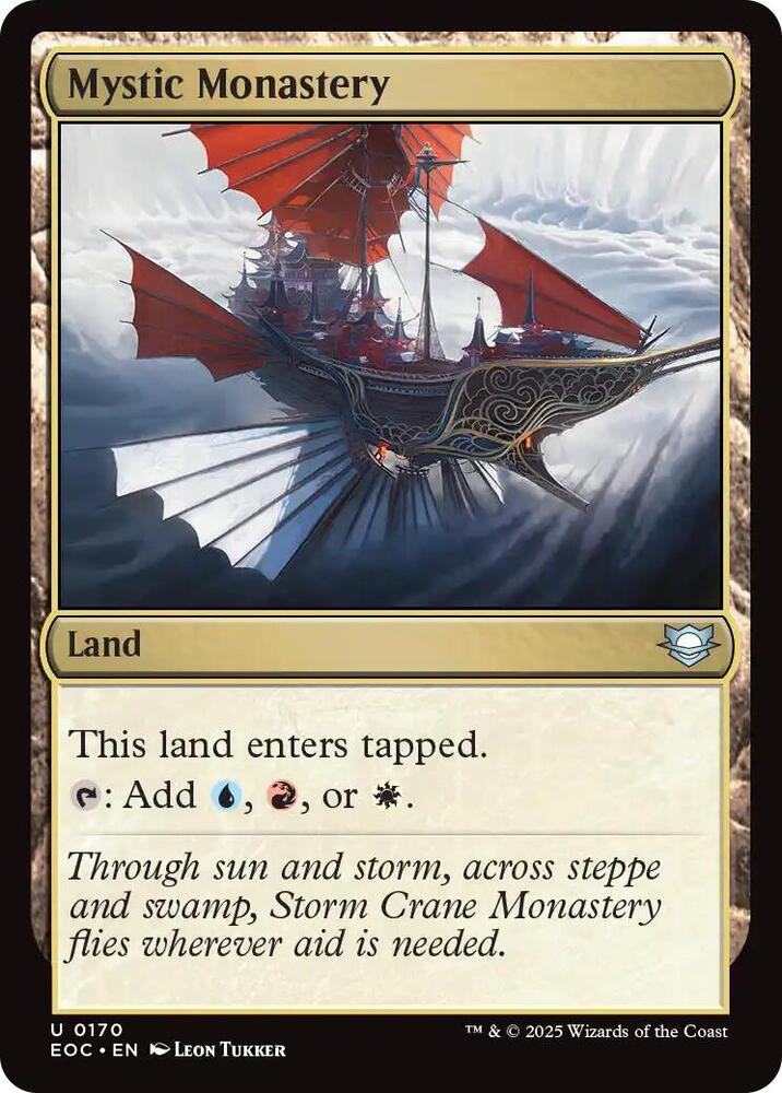 Mystic Monastery [Commander: Edge of Eternities] 170