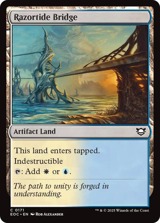 Razortide Bridge [Commander: Edge of Eternities] 171