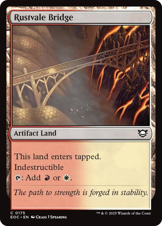 Rustvale Bridge [Commander: Edge of Eternities] 175