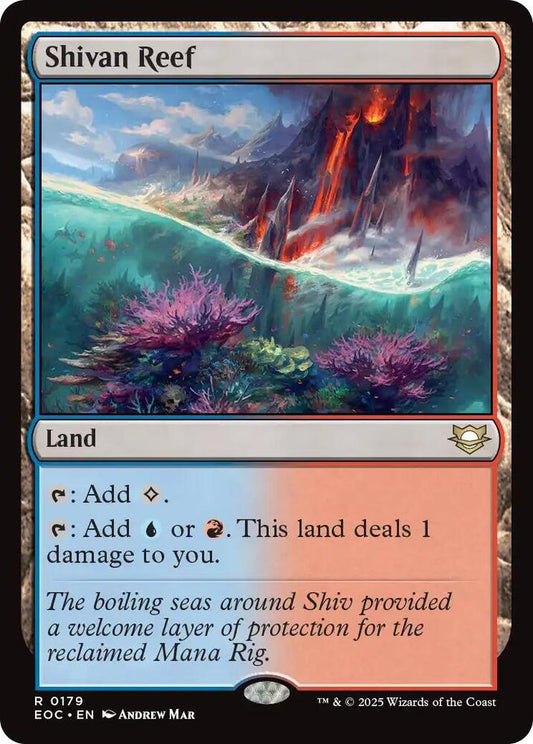 Shivan Reef [Commander: Edge of Eternities] 179