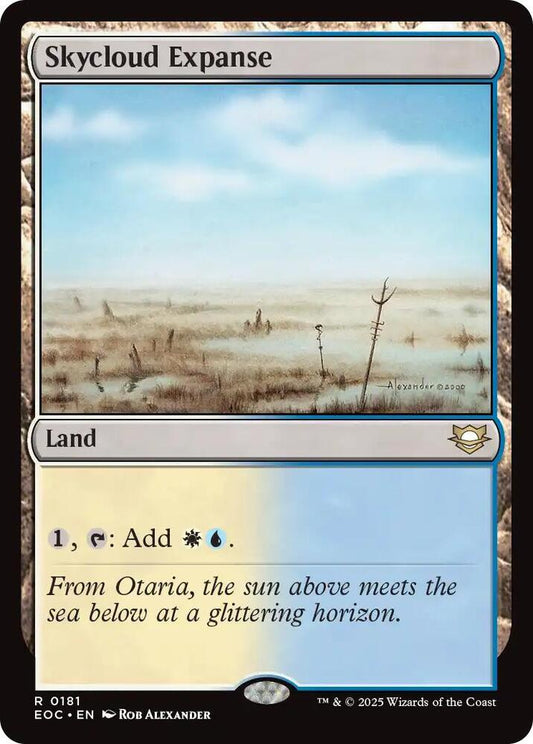 Skycloud Expanse [Commander: Edge of Eternities] 181