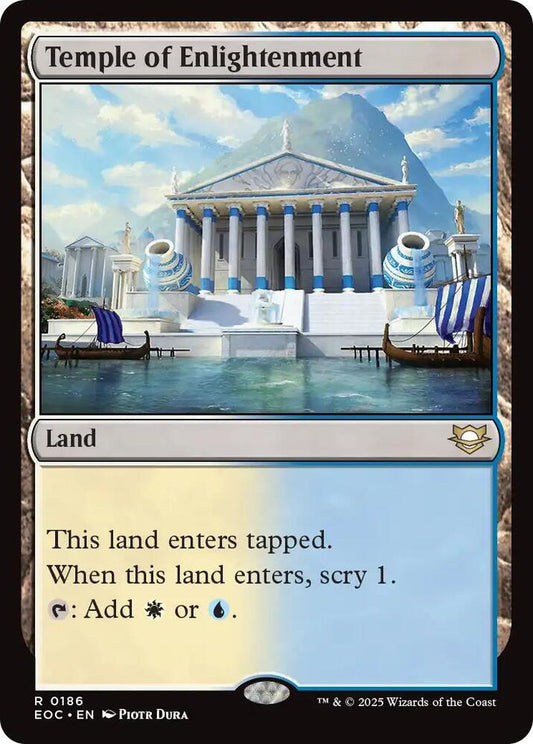 Temple of Enlightenment [Commander: Edge of Eternities] 186