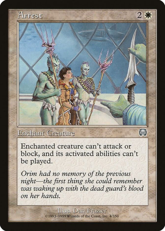 Arrest [Mercadian Masques] 4