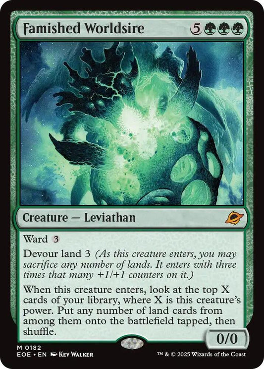 Famished Worldsire [Edge of Eternities] 182