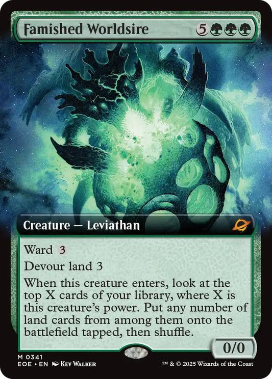 Famished Worldsire (Extended Art) [Edge of Eternities] 341