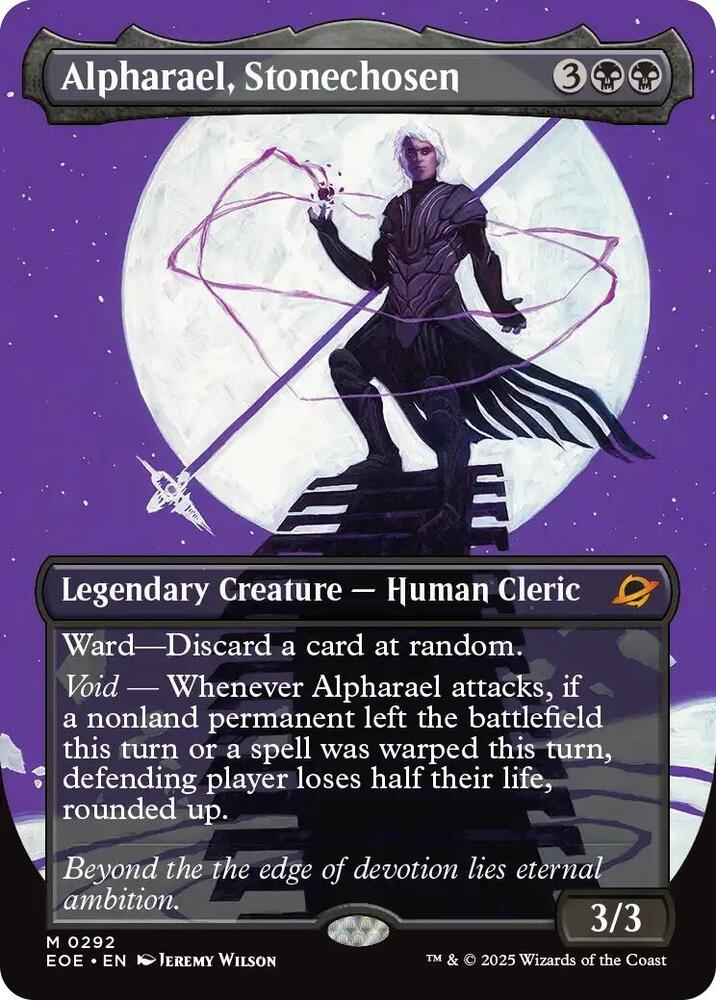 Alpharael, Stonechosen (Borderless) [Edge of Eternities] 292