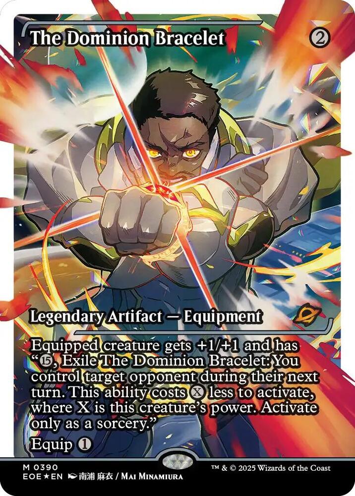 The Dominion Bracelet (Showcase) (Fracture Foil) [Edge of Eternities] 390