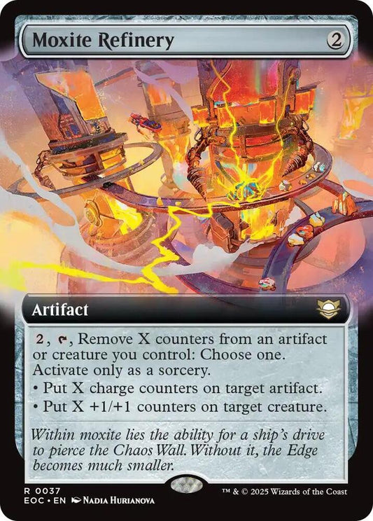 Moxite Refinery (Extended Art) [Commander: Edge of Eternities] 37